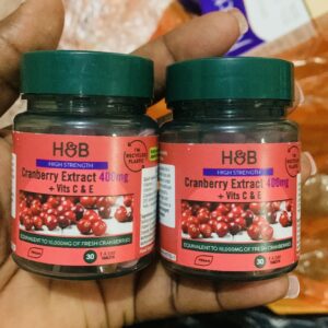 H&B Cranberry supplement