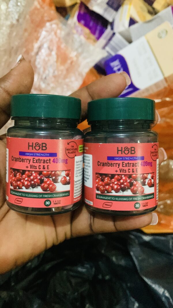 H&B Cranberry supplement