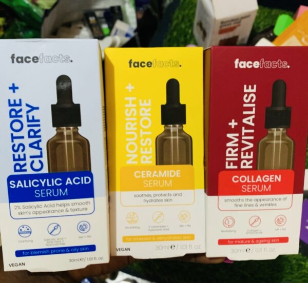 Face fact facial serums