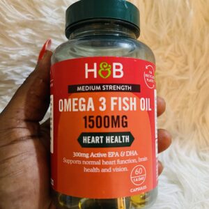 H&B Omega 3 fish oil (60 softgels)