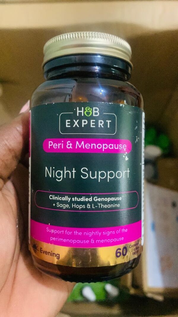 H&B Expert Peri and Menopause Night Support 60 capsules