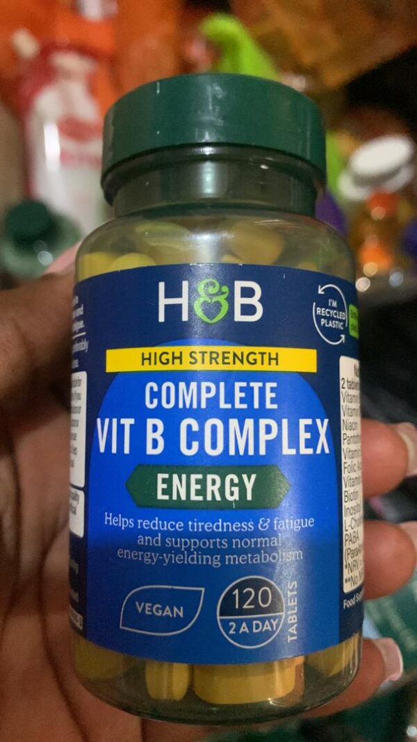 H&B High Strength Vitamin B Complex Energy