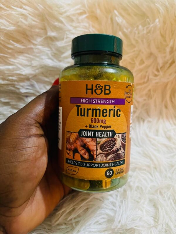 H&B Turmeric with black pepper Capsules