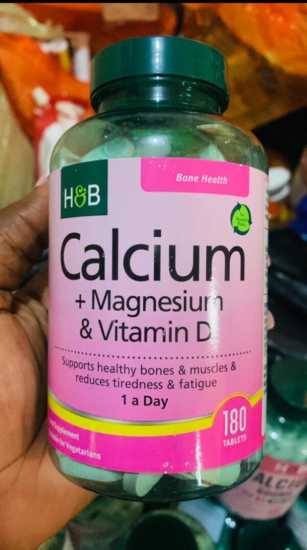 H&B Calcium + Magnesium with Vitamin D Capsules