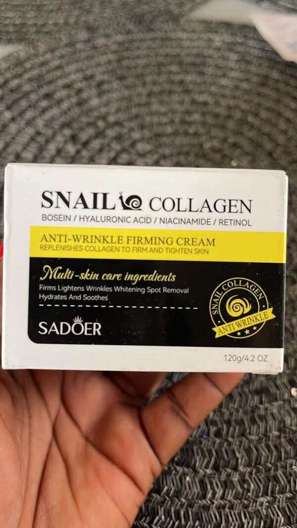 SADOER Snail Collagen face moisturizer