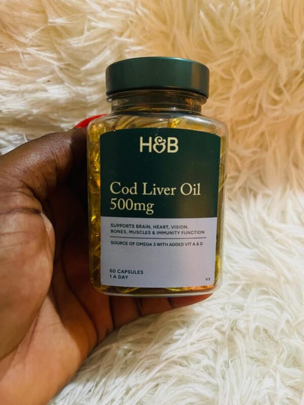 H&B Cod Liver Oil 60 Capsules
